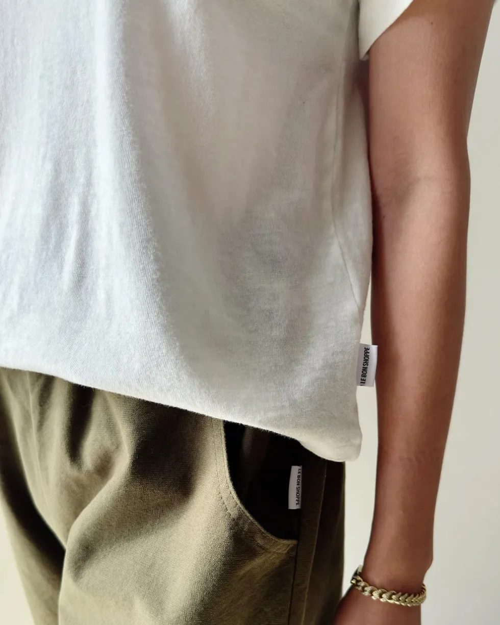 Airy Darling Tee - Vintage White