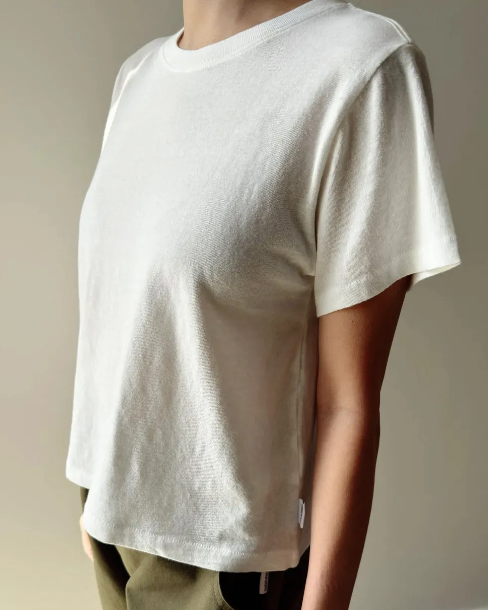 Airy Darling Tee - Vintage White