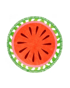 All Around Giant Circle Towel - Watermelon