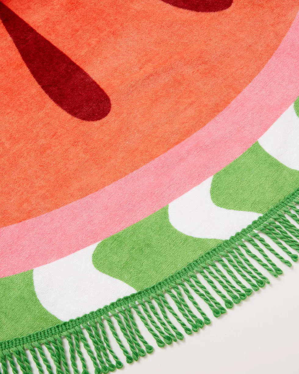 All Around Giant Circle Towel - Watermelon