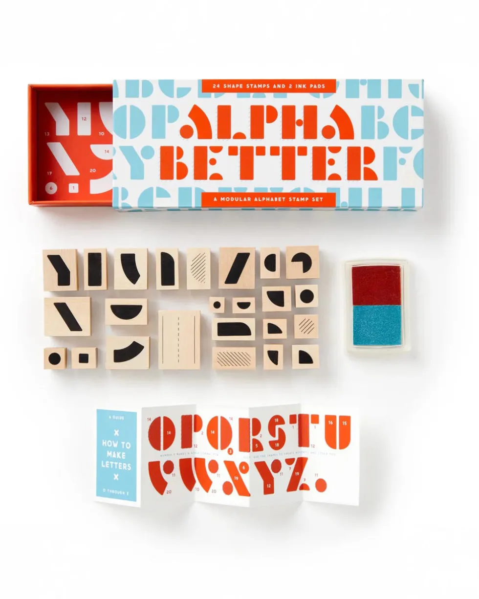Alpha Better Stamp Set