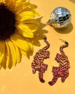 Animal Kingdom Earrings - Tigers