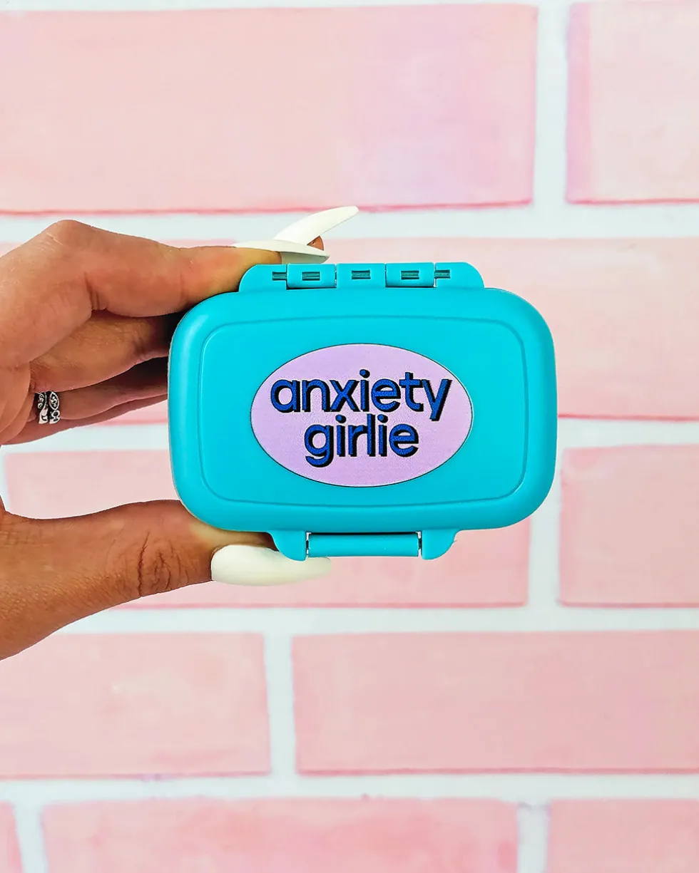 Anxiety Girlie Pill Case