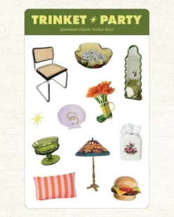 Apartment Diaries Sticker Sheets