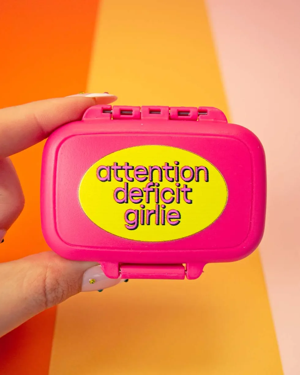 Attention Deficit Pill Case