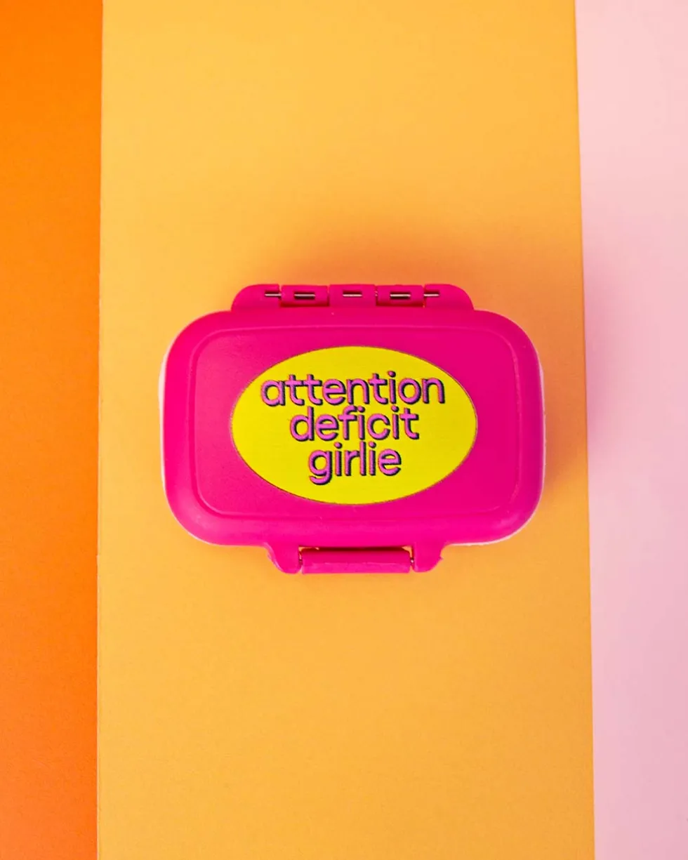 Attention Deficit Pill Case