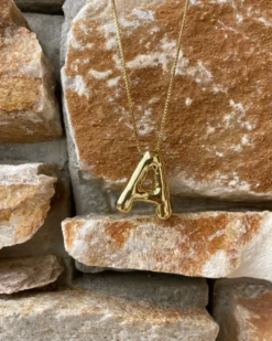 Balloon Initial Necklace