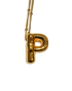 Balloon Initial Necklace