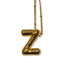 Balloon Initial Necklace