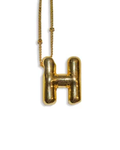 Balloon Initial Necklace