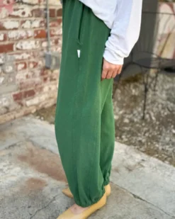 Balloon Pants - Moss Green