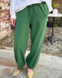 Balloon Pants - Moss Green