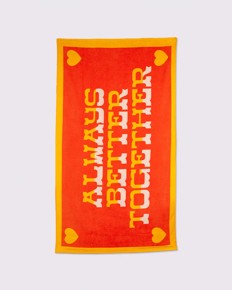 Beach Please! Giant Towel - Always Better Together