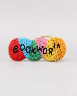 Beaded Ornament - Bookworm