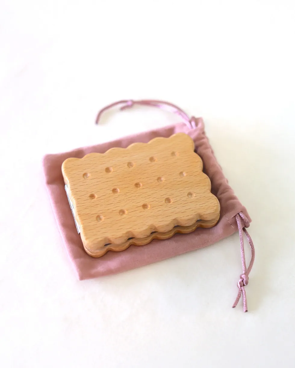 Biscuit Pocket Mirror