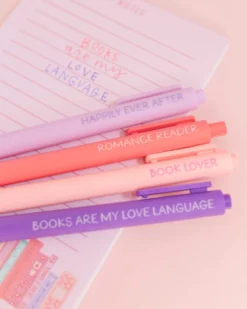 Book Lover Pen Set - Vol 2.