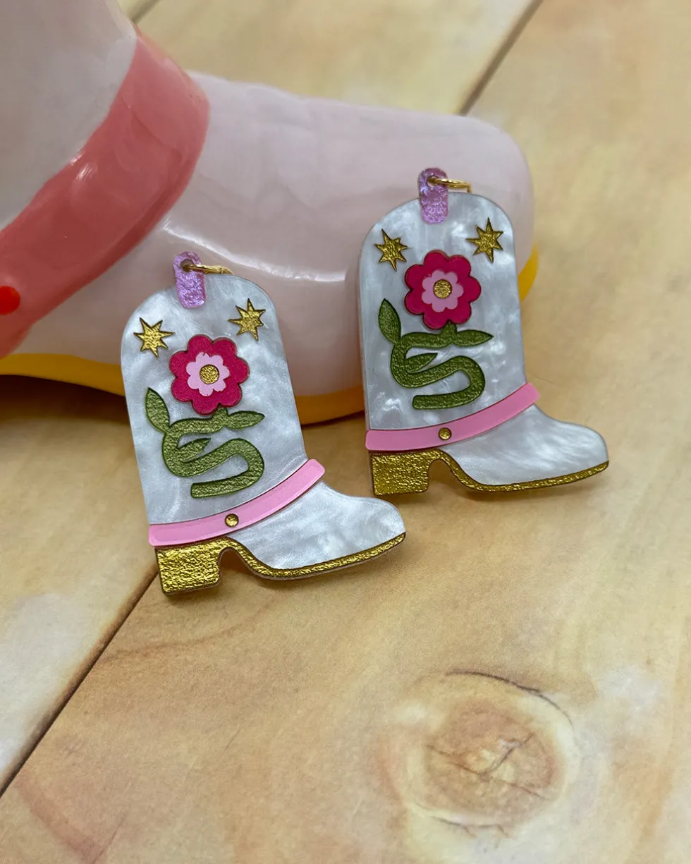 Boot Earrings