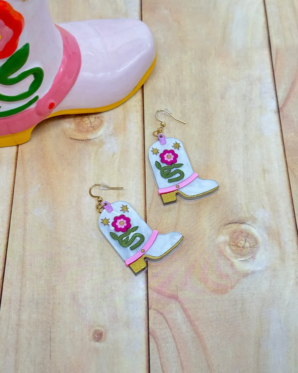 Boot Earrings
