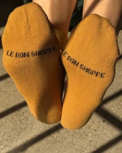 Breezy Sneaker Socks - Goldenrod