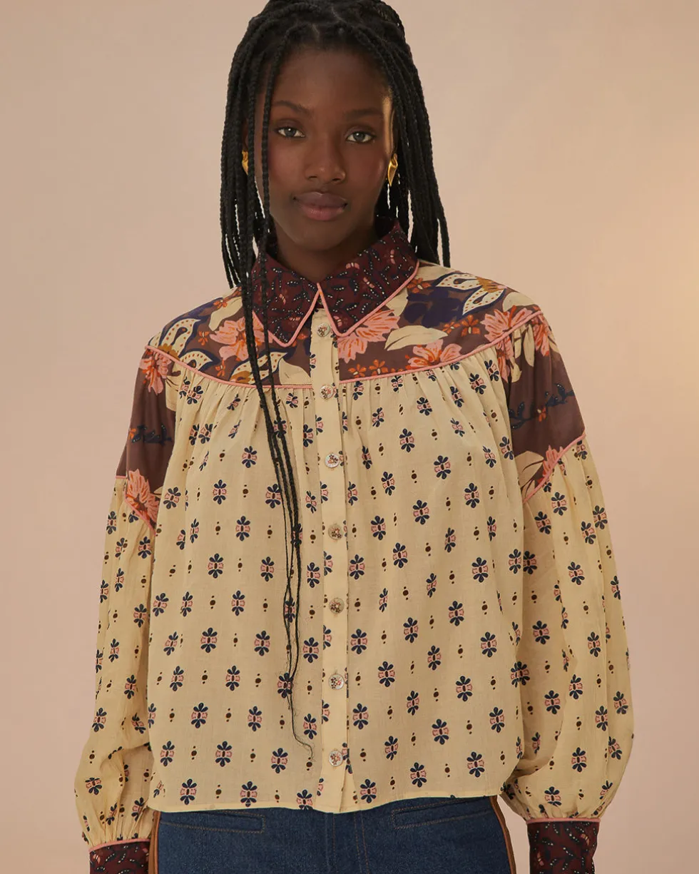Burgundy Ainika Chill Blouse