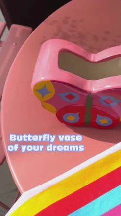 Butterfly Vase