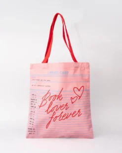 Canvas Tote Bag - Library Card