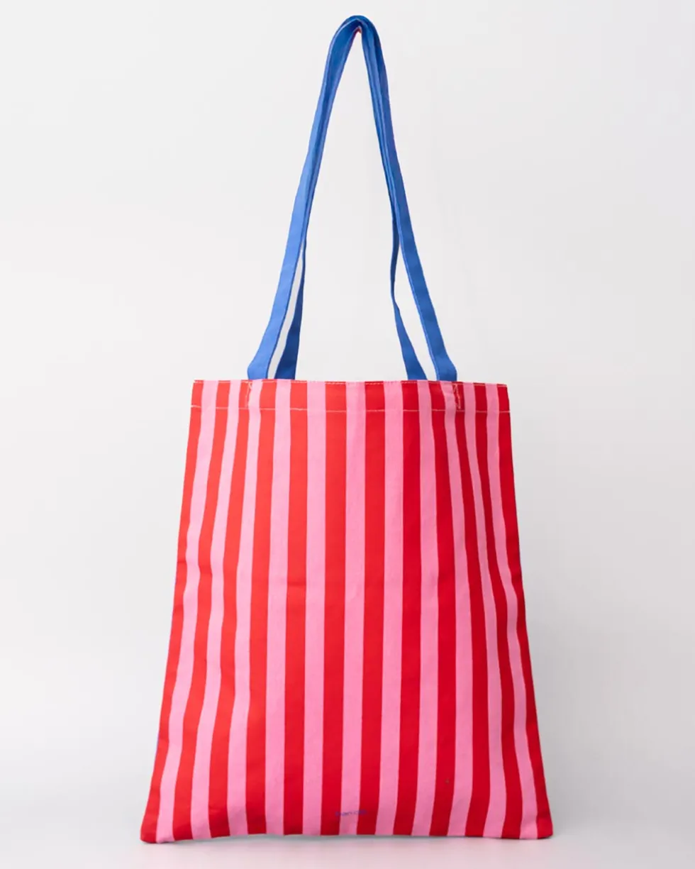 Canvas Tote Bag - Pastries and Books