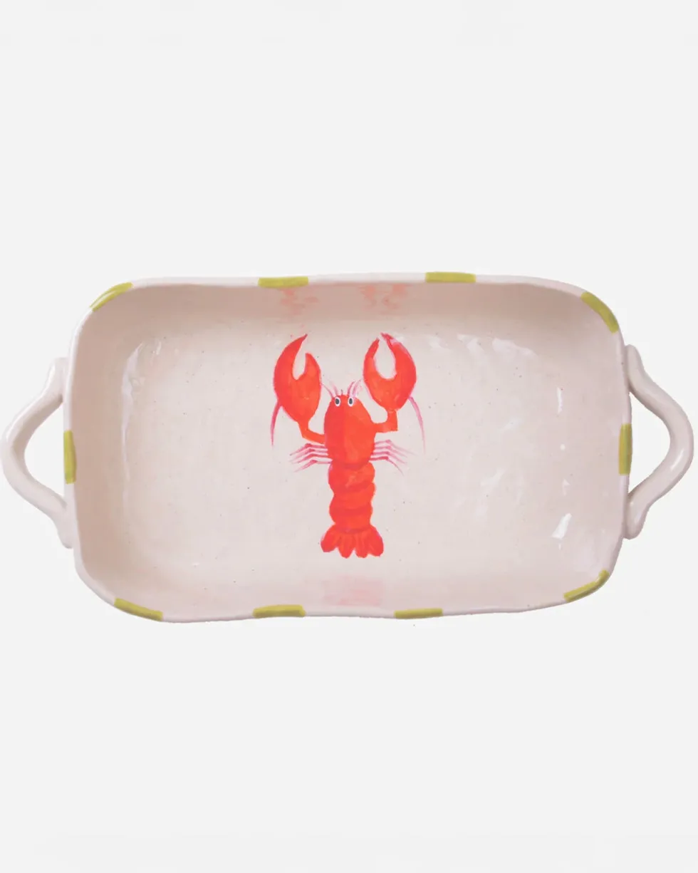 Ceramic Baking Dish - Lobster