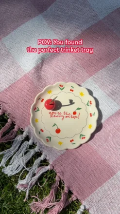 Cherry On Top Trinket Tray