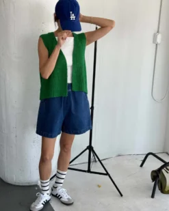 City Shorts - Blue Denim