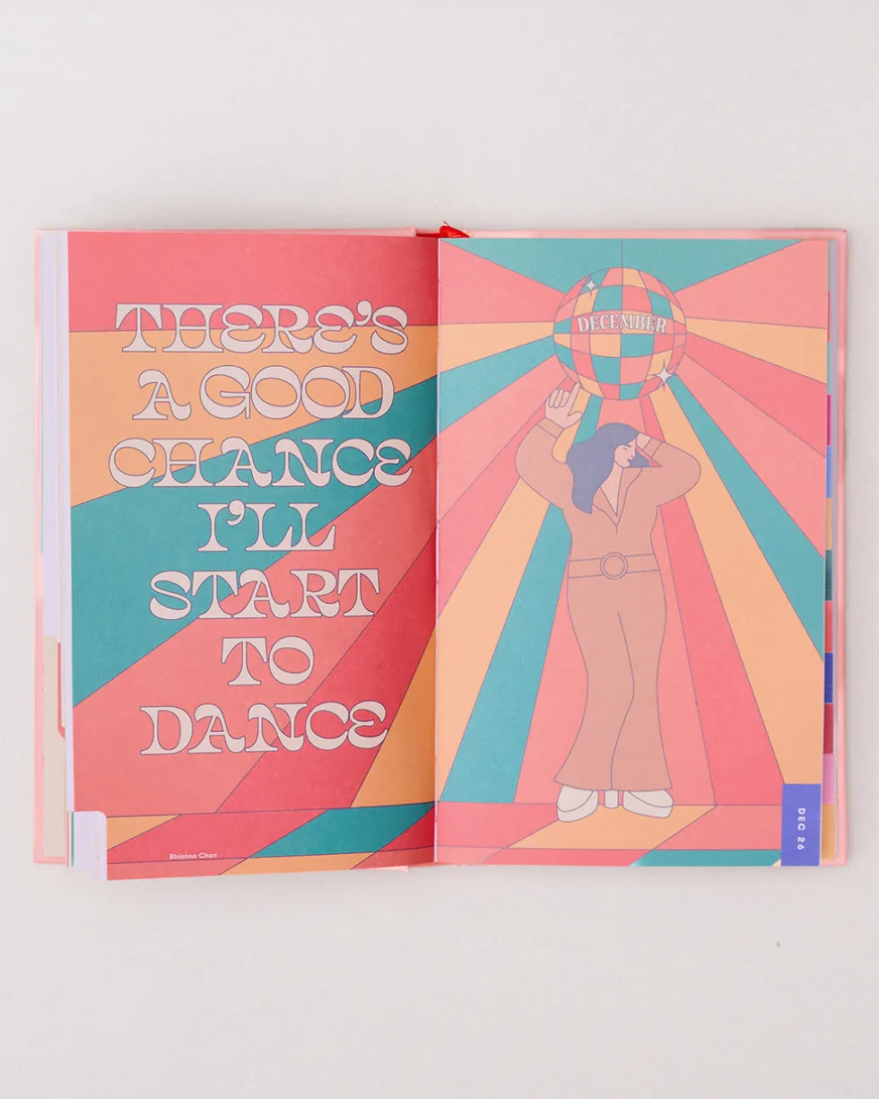 Classic 17-Month Academic Planner - Bonjour