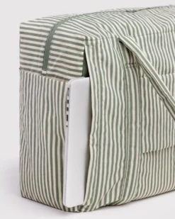 Cloud Carry-on Bag - Sage Stripe