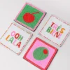 Cocktail Beaded Coaster Set
