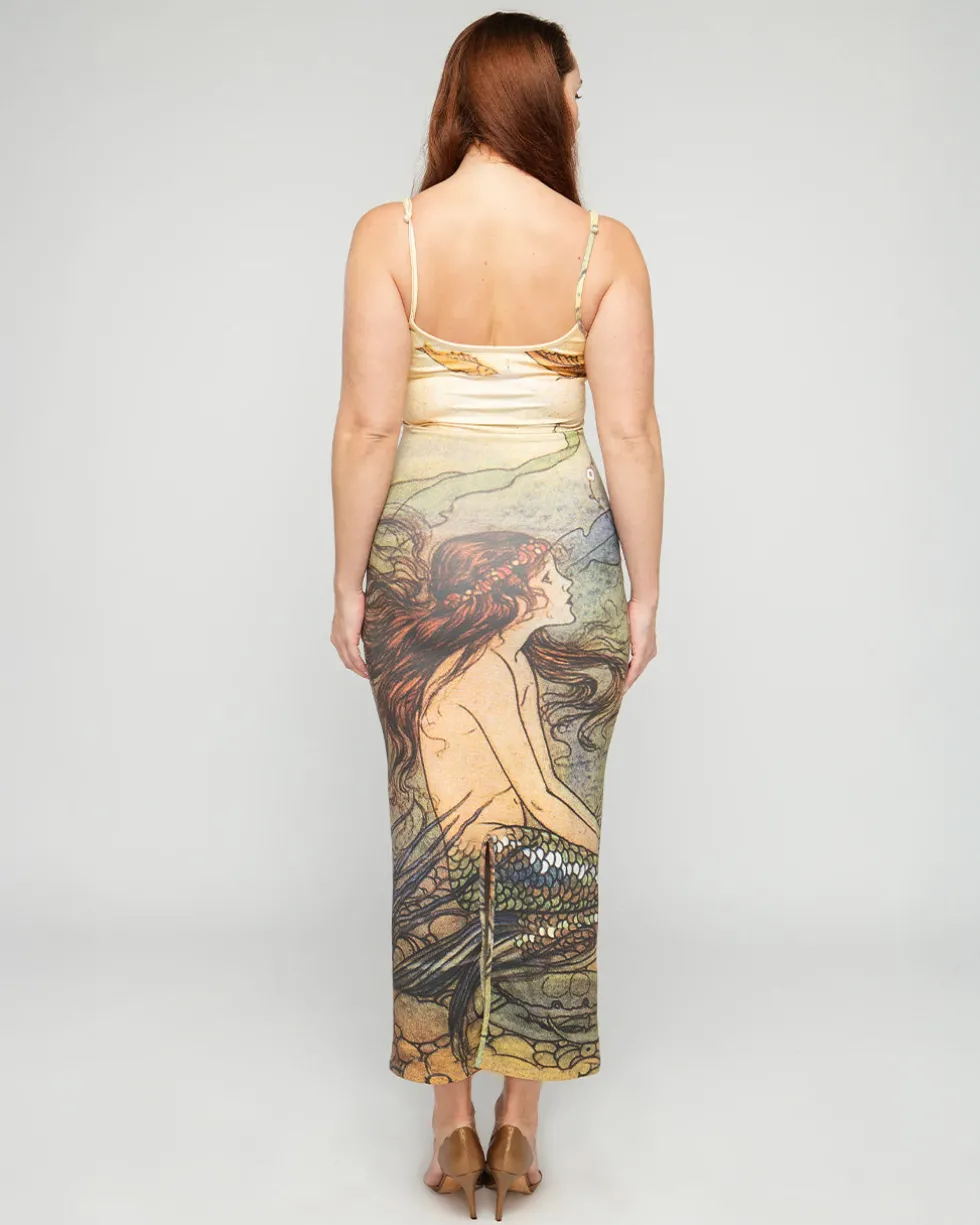 Collector Dress - Watercolor Mermaid
