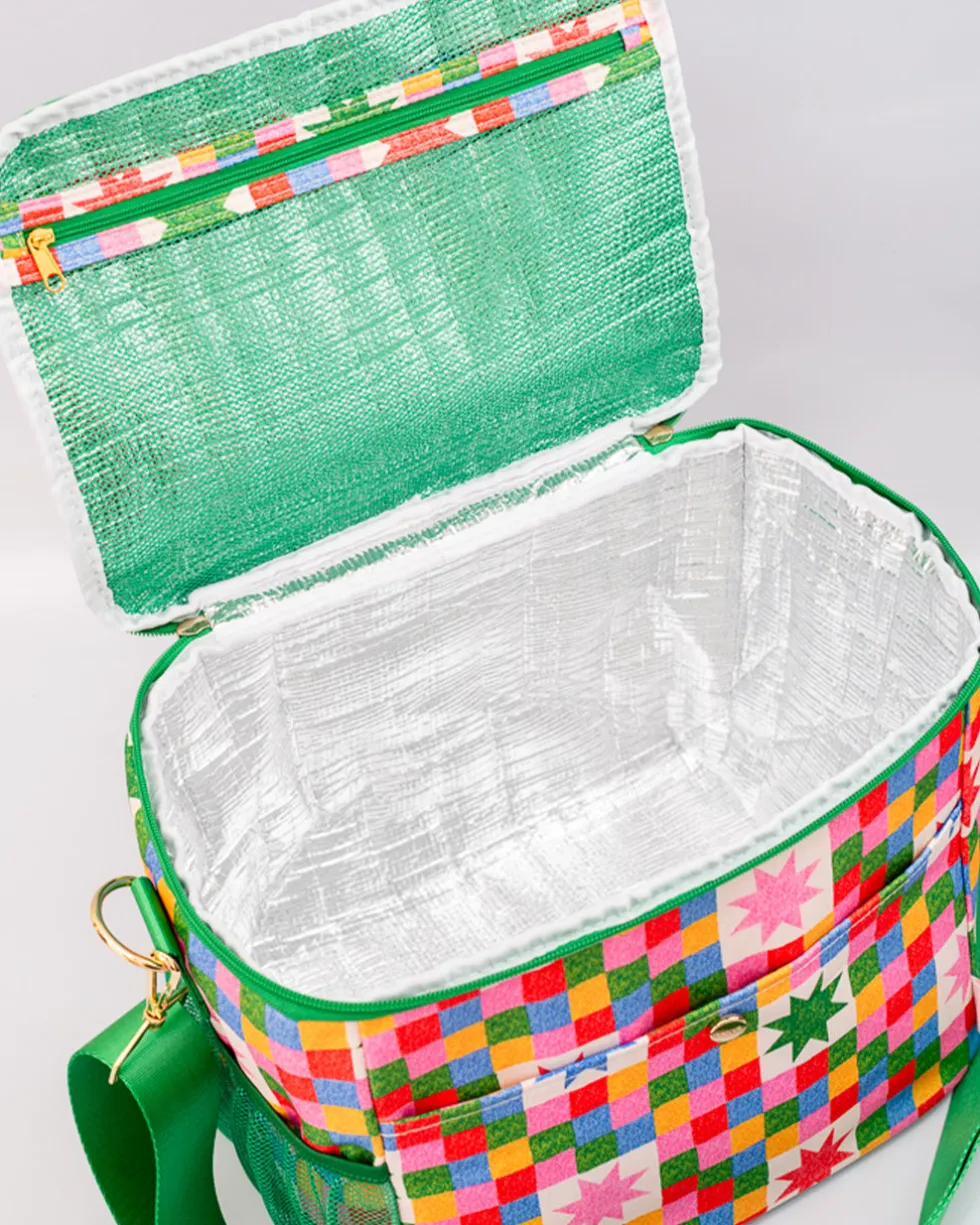 Cooler Bag - Checker Stars