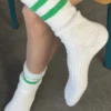 Cottage Varsity Socks - Green Varsity