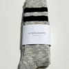 Cottage Varsity Socks - Heather Grey Varsity