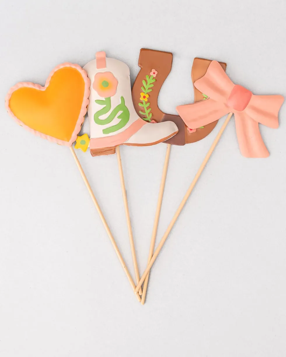 Cowgirl Plant Stakes
