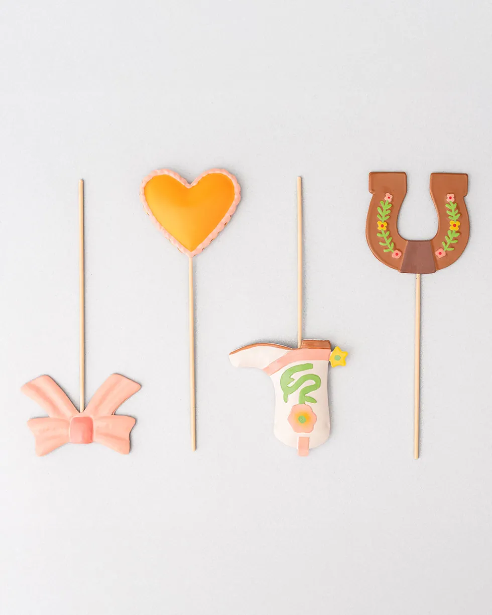 Cowgirl Plant Stakes