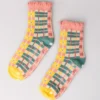 Cozy Grip Socks - Plaid