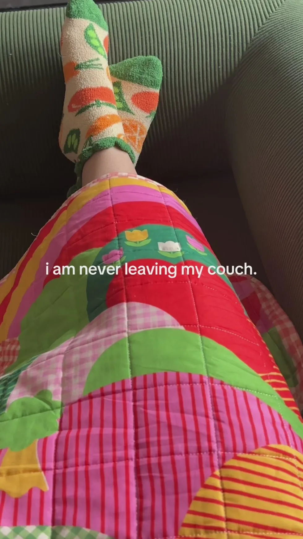 Cozy Grip Socks - Veggies
