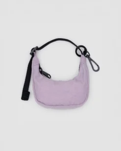 Crescent Bag Charm - Dusty Pink