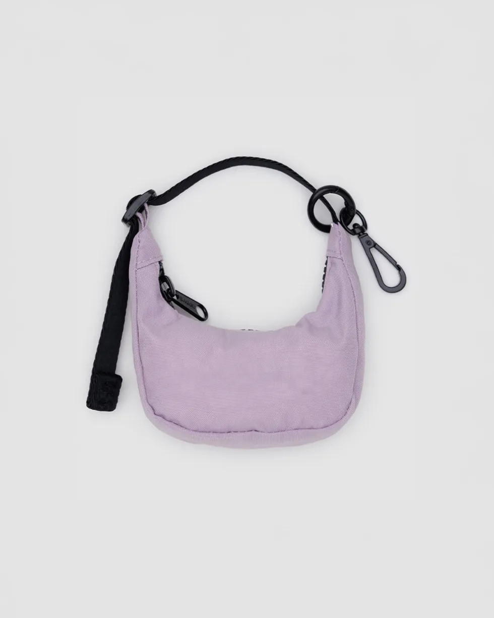 Crescent Bag Charm - Dusty Pink