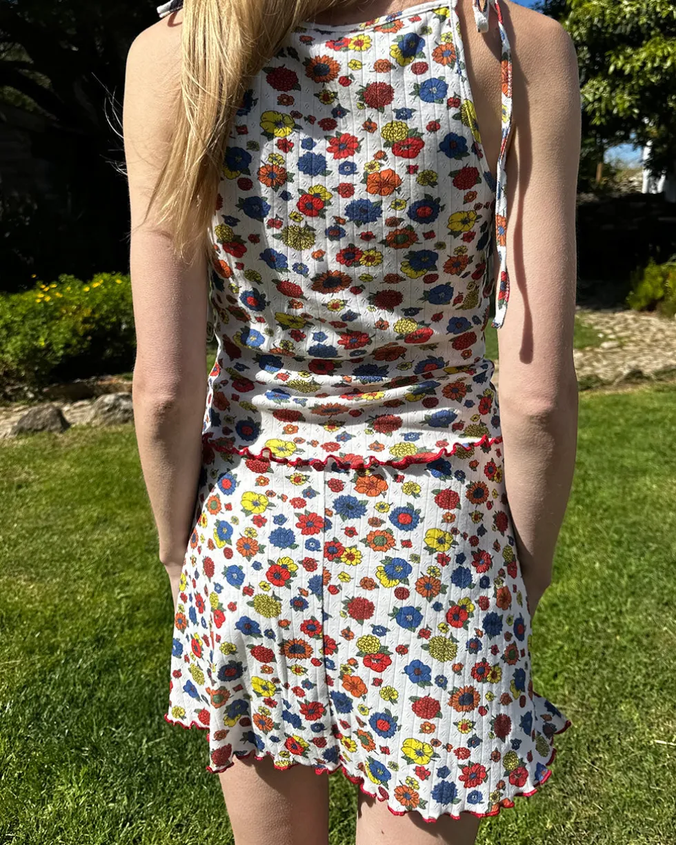 Darcy Skort - Primary Floral
