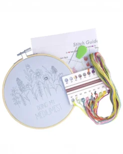 Doing My Mediumest Embroidery Kit
