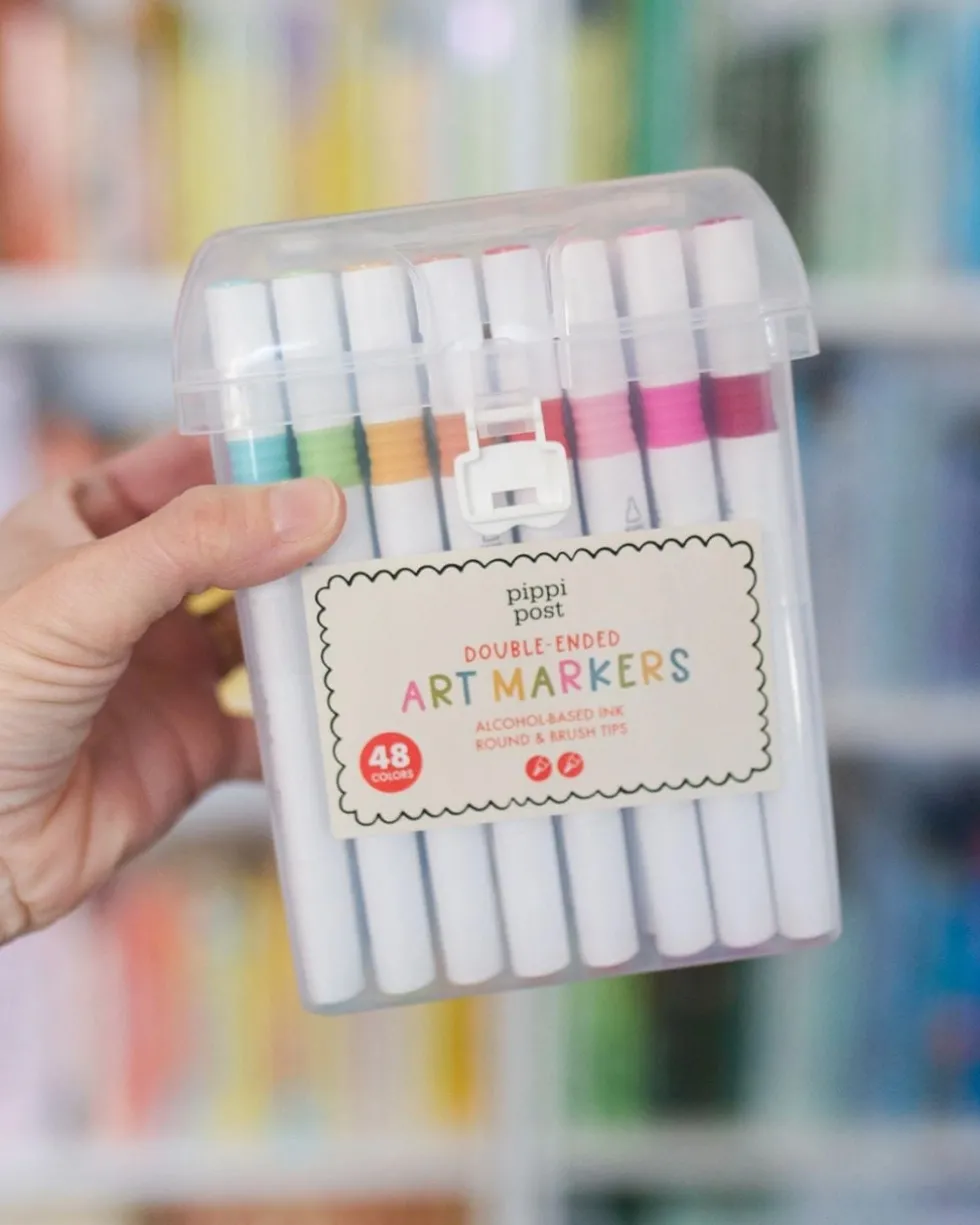 Dual Tip Art Markers Set