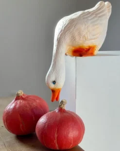 Duck Looking Down Lamp