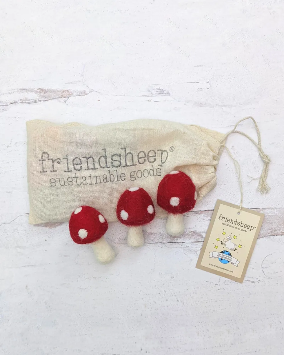Eco Fabric Fresheners - Red Mushroom
