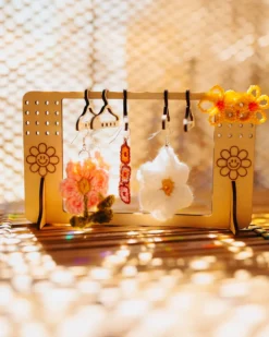 Eco-Friendly Earring Holder