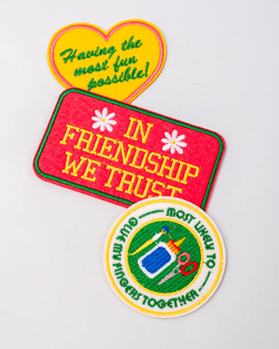 Embroidered Sticker Patches
